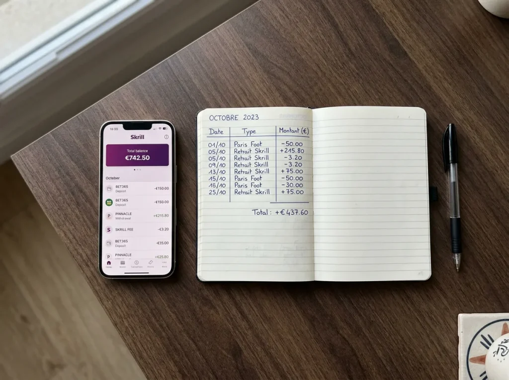 Gestion et centralisation du bankroll avec Skrill pour les paris sportifs