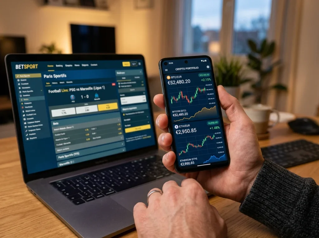 Utilisation de Bitcoin et cryptomonnaies via Skrill pour les paris sportifs